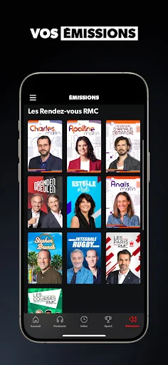 RMC Radio: podcast, live, foot screenshot 4