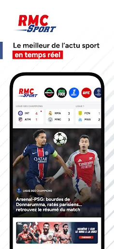 RMC Sport News, foot & rugby screenshot 1