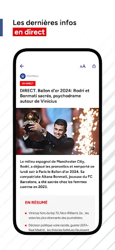 RMC Sport News, foot & rugby screenshot 2