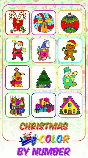 Christmas Color by Number