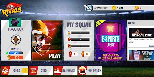 WCC Rivals Cricket Multiplayer screenshot 1