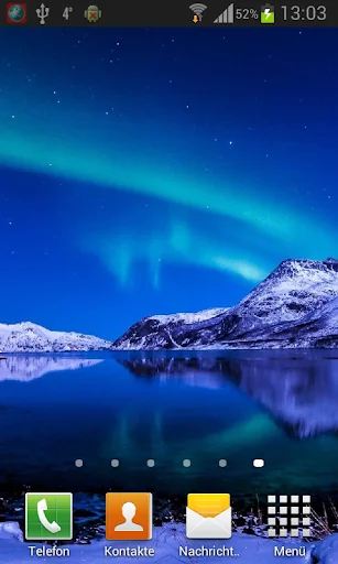 Northern Lights Live Wallpaper screenshot 1