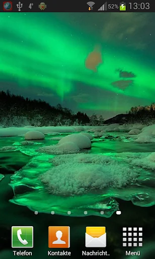 Northern Lights Live Wallpaper screenshot 4