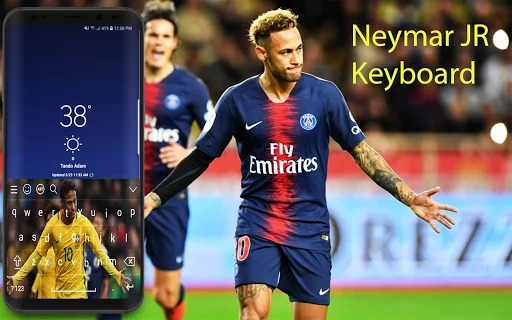 Neymar Jr Keyboard Theme 2023