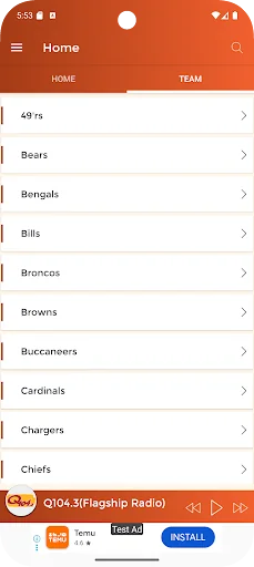 Football Radio LIVE screenshot 3