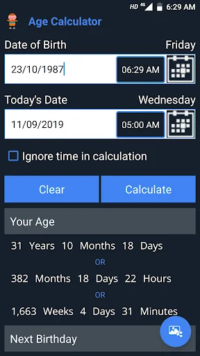 Age Calculator Pro screenshot 2