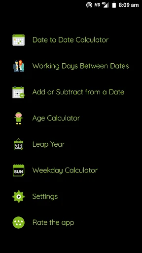 Date Calculator screenshot 3