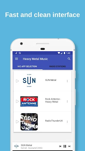 Heavy Metal Radio Stations. screenshot 2