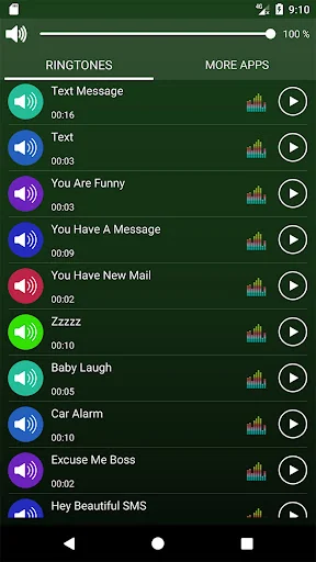 Funny SMS Tones and Sounds screenshot 3