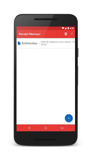Receipt Code Manager