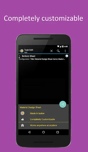Snackbar Tasker Plugin