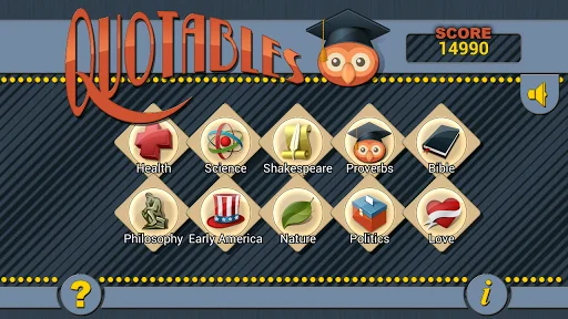 Quotables - word scramble game