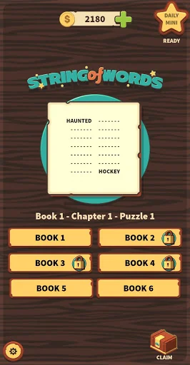 String of Words: Brain Puzzles screenshot 1