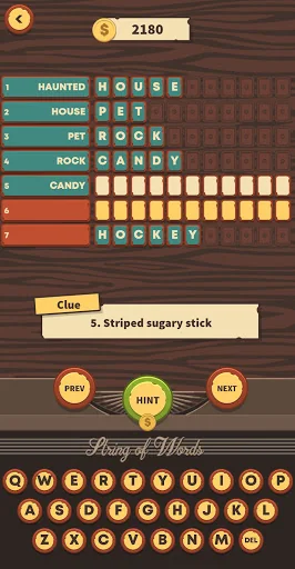 String of Words: Brain Puzzles screenshot 2
