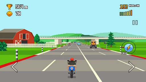 Retro Highway - Bike Racer