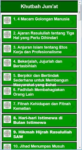Kumpulan 101 Khutbah Jum'at
