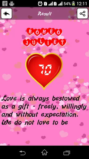 Love Calculator screenshot 3