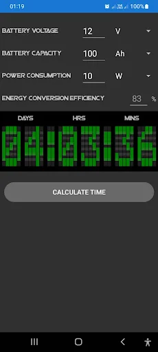 Battery Calculator