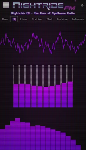 Nightride FM - Synthwave Radio screenshot 1