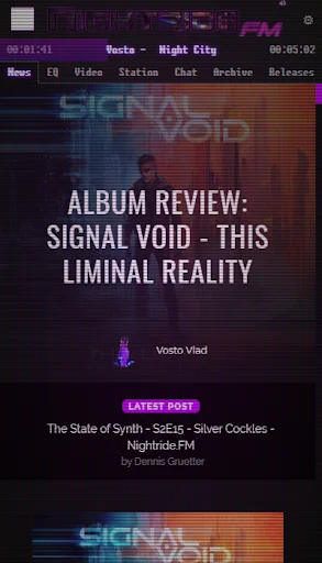 Nightride FM - Synthwave Radio screenshot 3