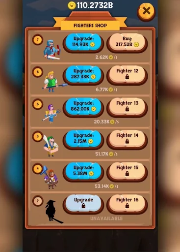 EvoHero - Idle Gladiators screenshot 3