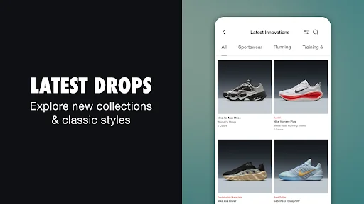 Nike: Shoes, Apparel & Stories screenshot 3