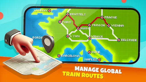 Pocket Trains: Railroad Tycoon screenshot 2