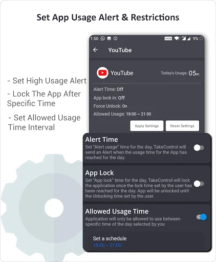 TakeControl- App Usage Tracker screenshot 2