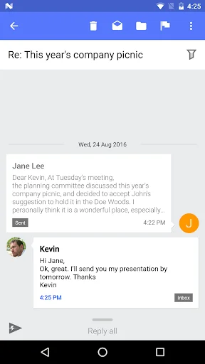 Nine Work for Android Enterpri screenshot 3