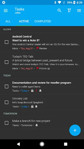 Nine - Email & Calendar screenshot 3