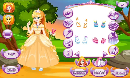 White Horse Princess Dress Up screenshot 3
