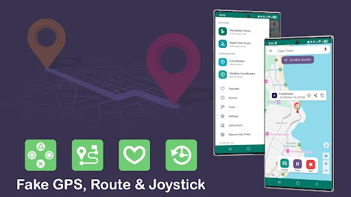 Fake GPS Location And Joystick