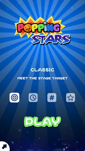 Popping Stars Game screenshot 1