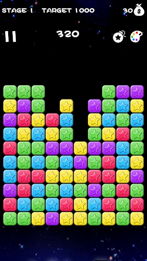 Popping Stars Game screenshot 2