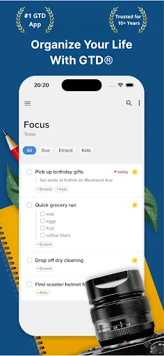 Nirvana for GTD