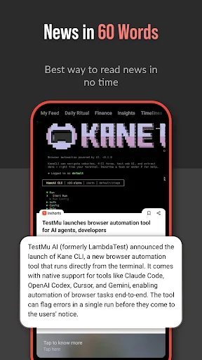 Inshorts - News in 60 words screenshot 2
