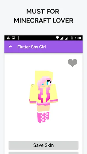 Sweet Pony Skin for Minecraft screenshot 3