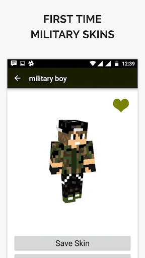 Military Skin for Minecraft PE