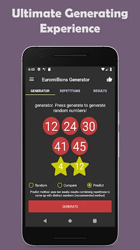 Euromillions Generator