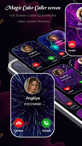 Magic Color Call Screen