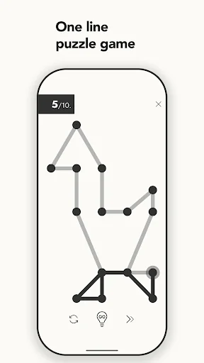 1Line: Connect Dots Puzzle screenshot 1