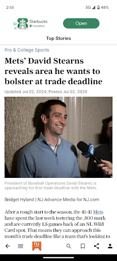 NJ.com: New York Mets News screenshot 2