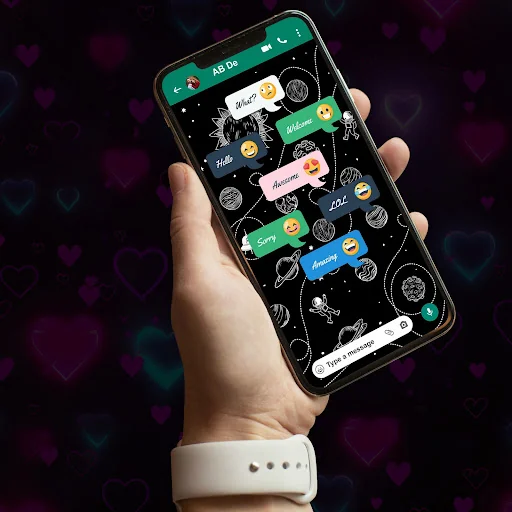 Wallpapers for chat screenshot 2