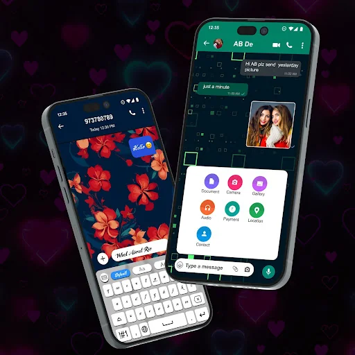 Wallpapers for chat screenshot 3