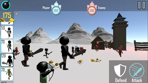 Stickman: Legacy of War 3D screenshot 2