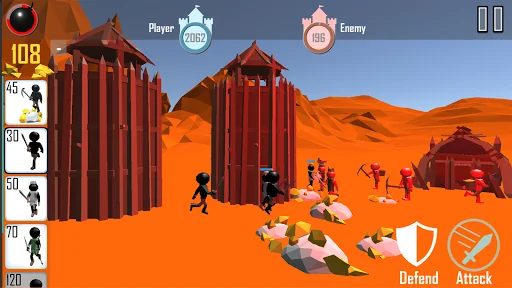 Stickman: Legacy of War 3D screenshot 4