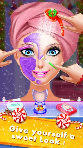 Christmas Candy Beauty Salon