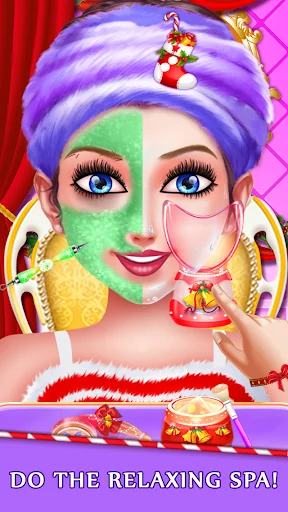 Christmas Party Makeover Salon