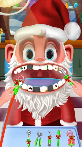 Crazy Santa Dentist