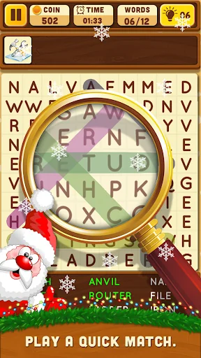 Merry Christmas Word Search